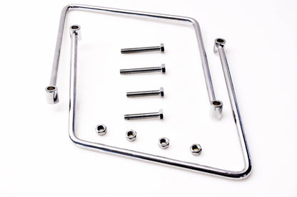 V-Twin 31-0439 Chrome Saddlebag Support Kit NOS