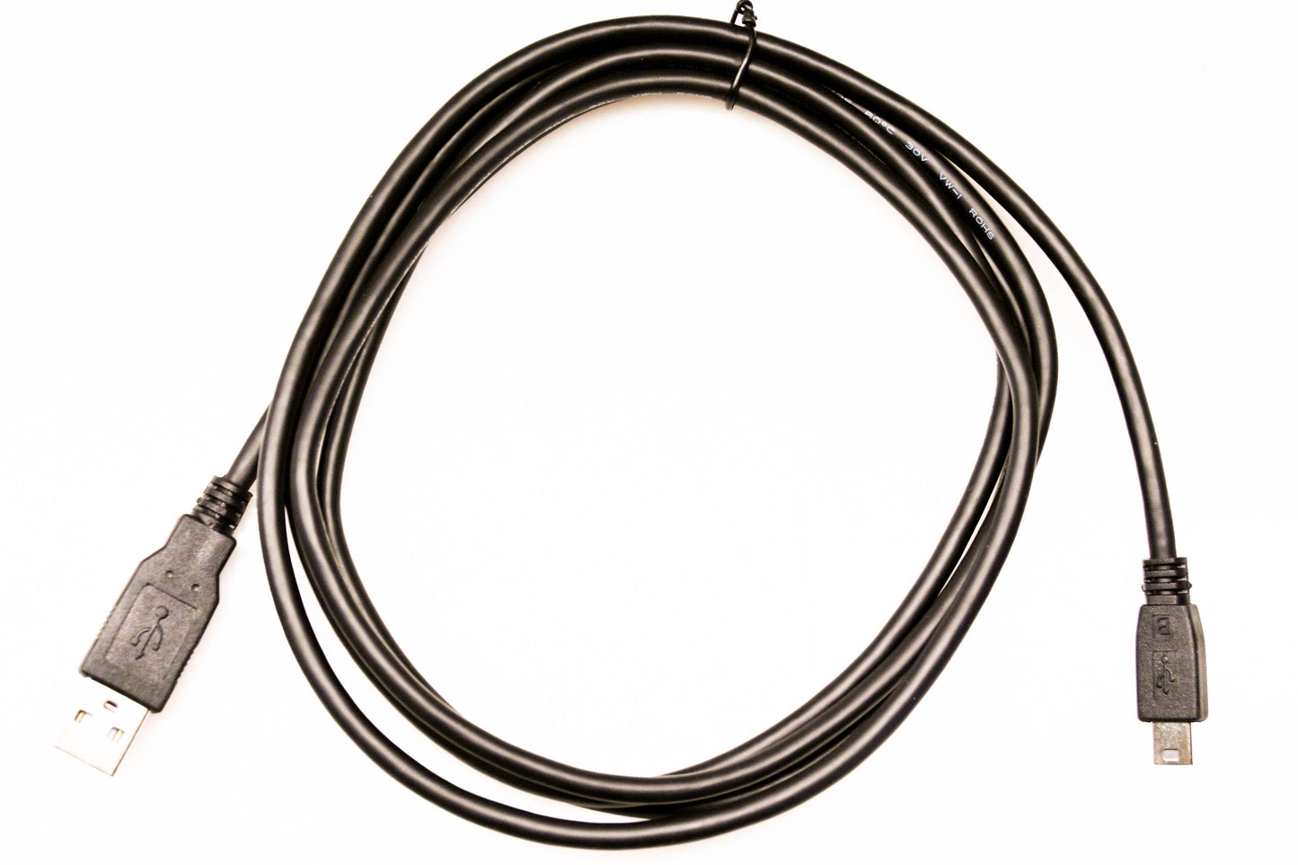 Aftermarket E314459 6ft USB 2.0 AM/MINIB-M 28/24 BLACK CABLE NOS
