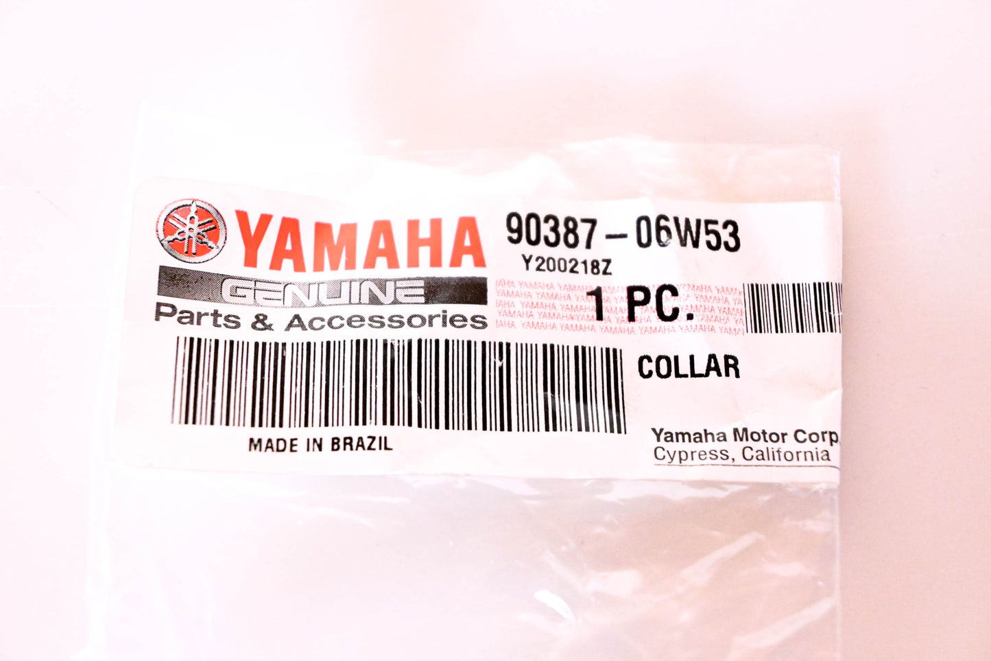 New OEM Yamaha 90387-06W53-00 Collar NOS