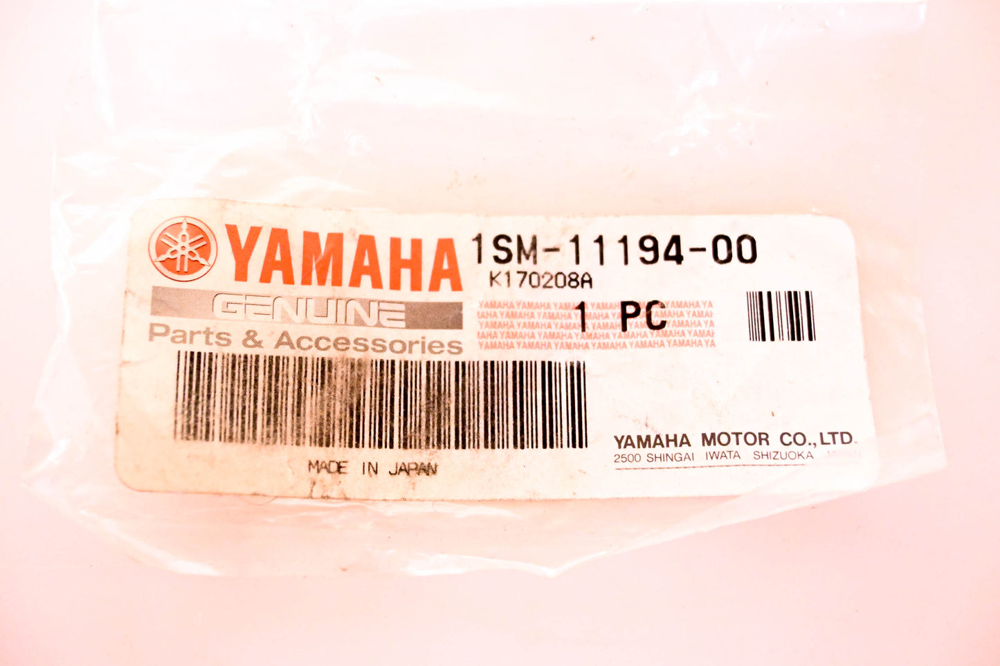 New OEM Yamaha 1SM-11194-00-00 Head Cover Gasket NOS