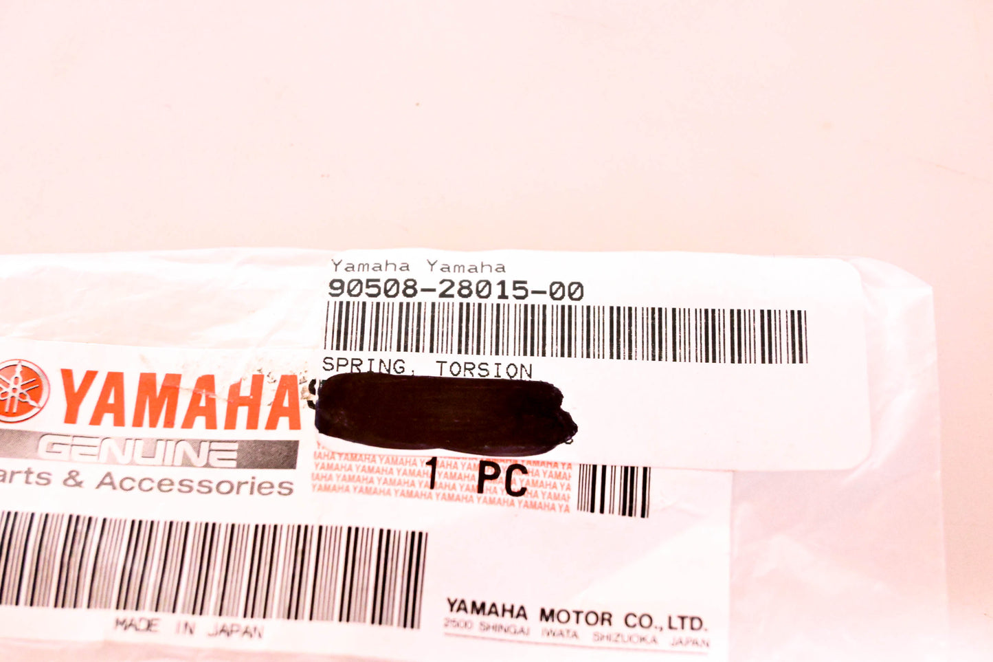 New OEM Yamaha 90508-28015-00 Torsion Spring NOS
