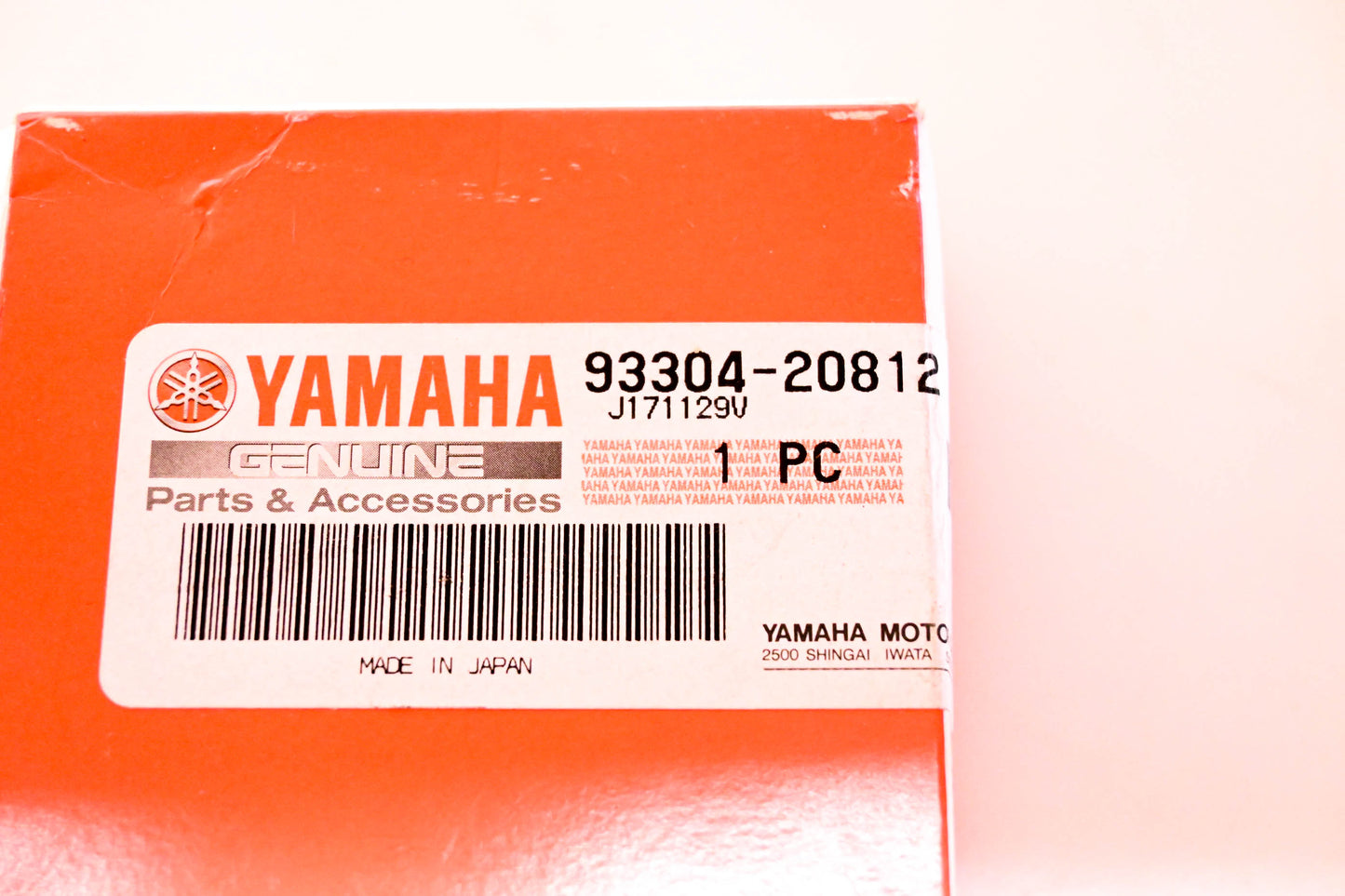 New OEM Yamaha 93304-20812-00 Bearing NOS