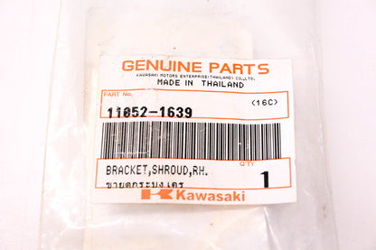 New OEM Kawasaki 11052-1639 Shroud Bracket NOS