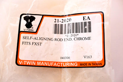 V-Twin 21-2020 Self-Aligning Rod End NOS