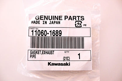 New OEM Kawasaki 11060-1689 Exhaust Pipe Gasket NOS