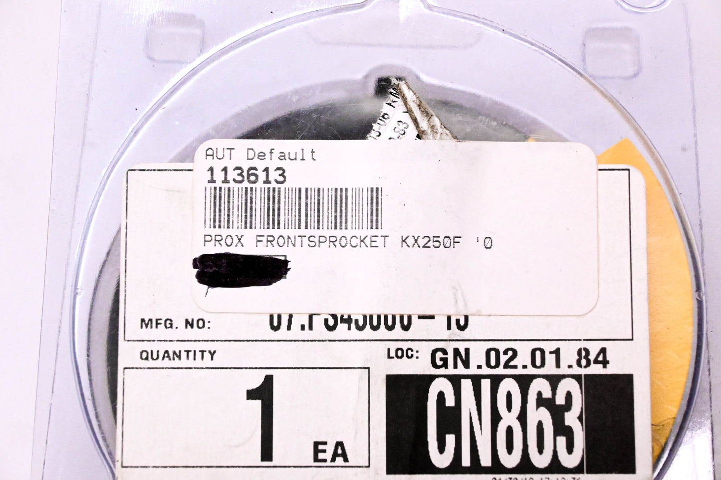 Pro X 113613 Front Sprocket NOS
