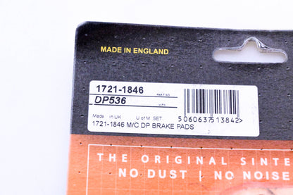 DP Brakes 1721-1846, DP536 Brake Pads NOS