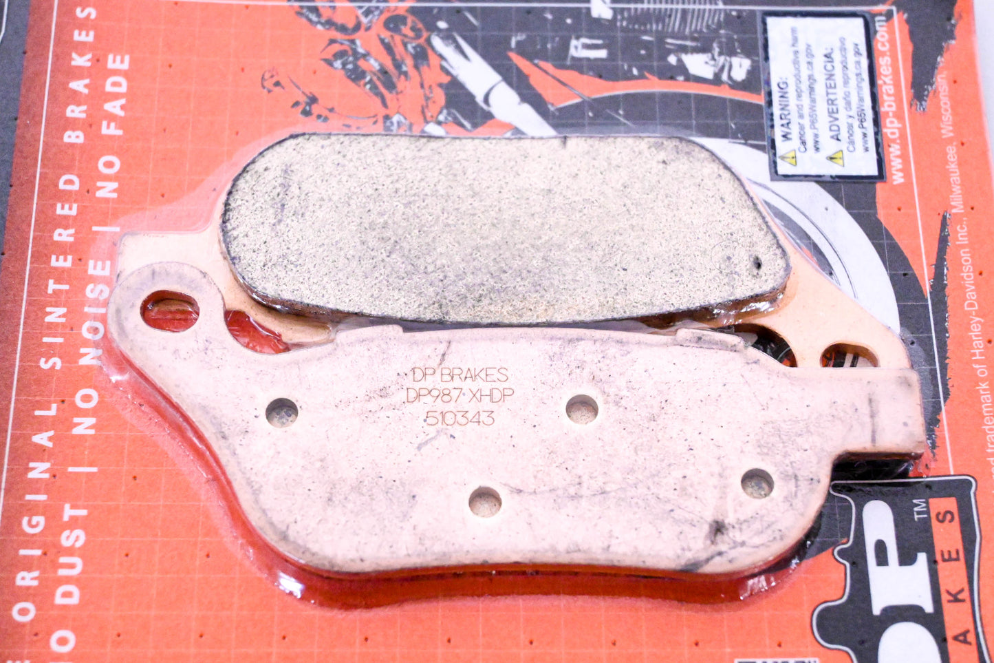 DP Brakes 1721-0812, DP987 Brake Pads NOS