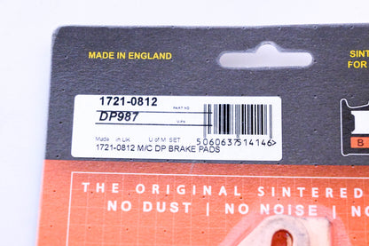 DP Brakes 1721-0812, DP987 Brake Pads NOS