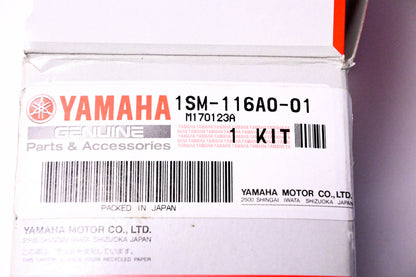 New OEM Yamaha 1SM-116A0-01-00 Piston Kit NOS