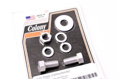 Colony 9733-7 Foot Brake Lever & Bracket Mounting Kit NOS