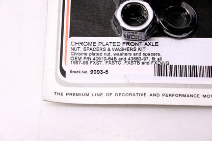 Colony 9993-5, 40910-84B, 43683-97 Front Axle Nut Spacer & Washer Kit NOS