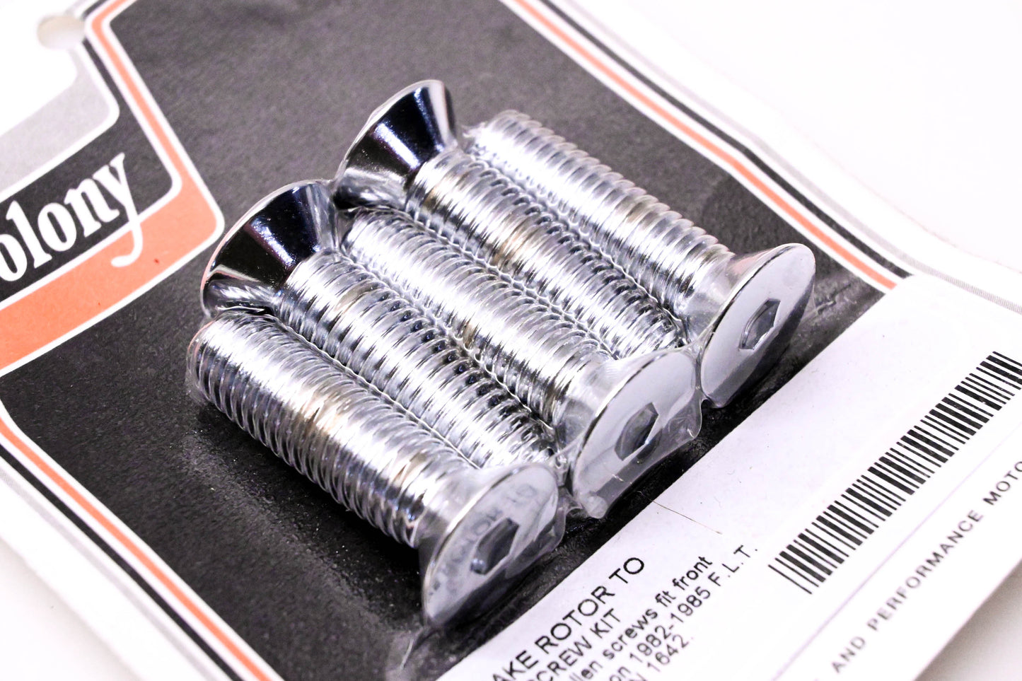 Colony 8847-5, 1642 Disc Brake Rotor To Hub Allen Screw Kit NOS