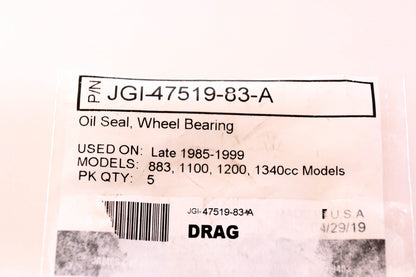 James Gaskets JGI-47519-83-A Oil Seal NOS