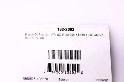 Vertex 182-2692 Engine Oil Seal Kit NOS