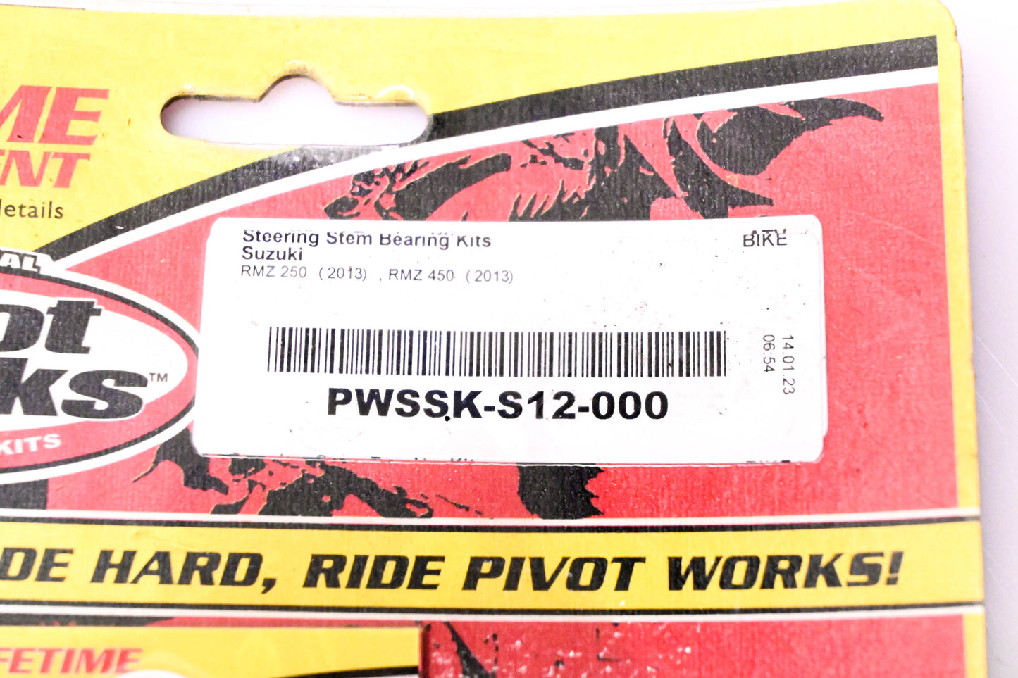 Pivot Works PWSSK-S12-000 Steering Stem Bearing Kit NOS