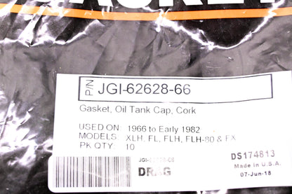 James Gaskets JGI-62628-66, DS174813 Gasket NOS