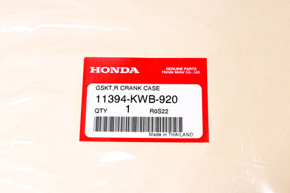 New OEM Honda 11394-KWB-920 Crank Case Gasket NOS