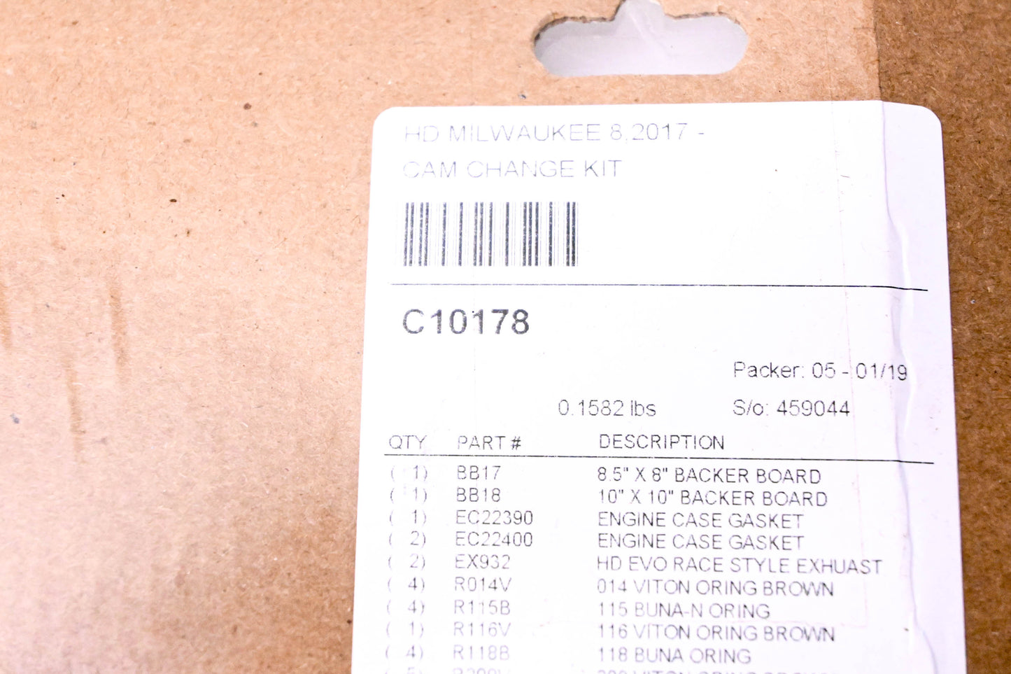 Cometic C10178 Cam Change Kit NOS