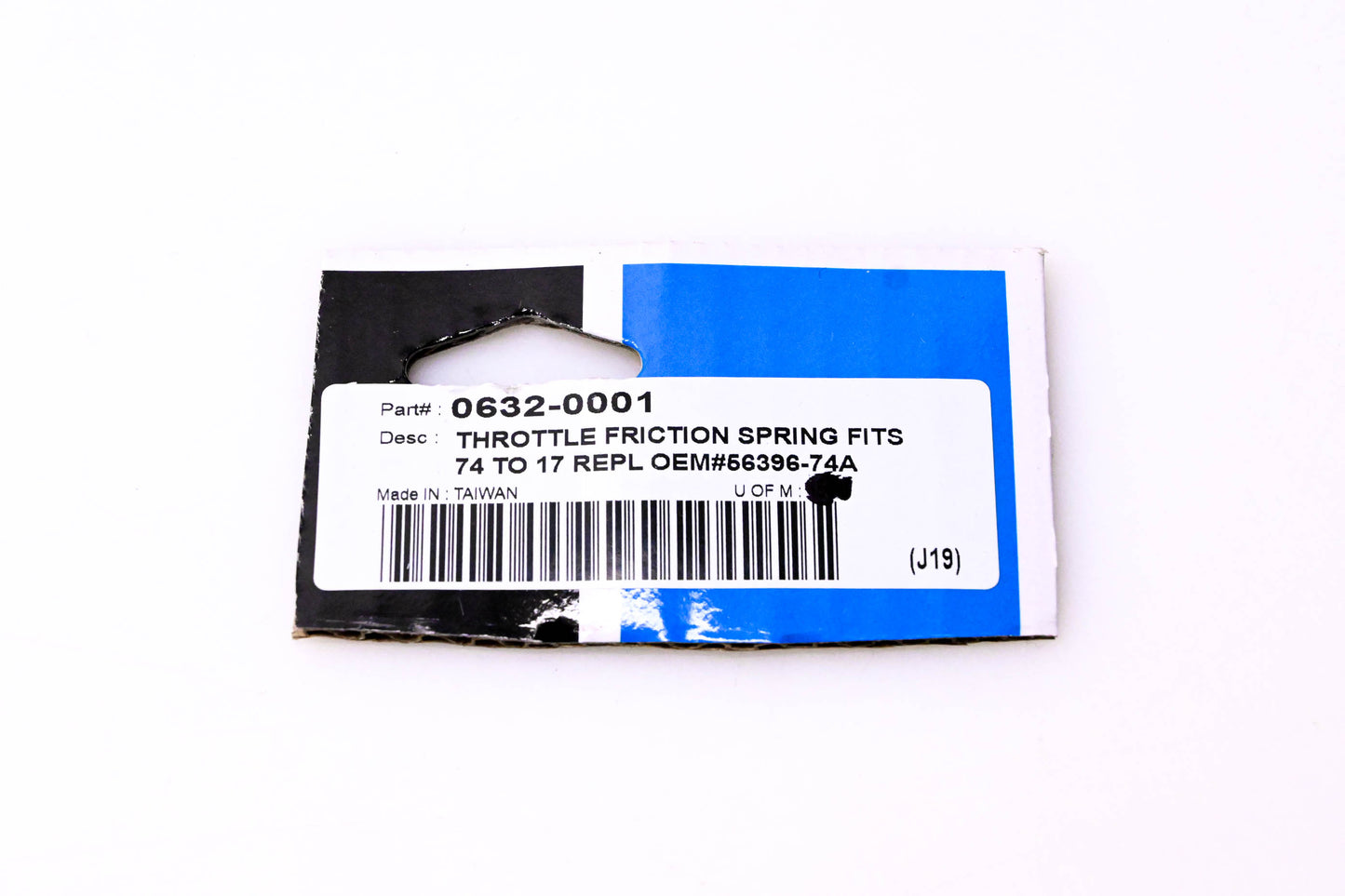 Drag Specialties 0632-0001, 56396-74A Throttle Friction Spring NOS