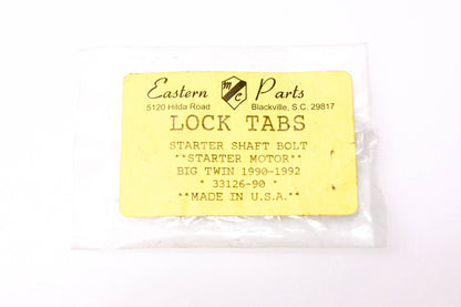 Eastern Parts 33126-90, 2110-0231 Starter Shaft Bolt Lock Tab NOS