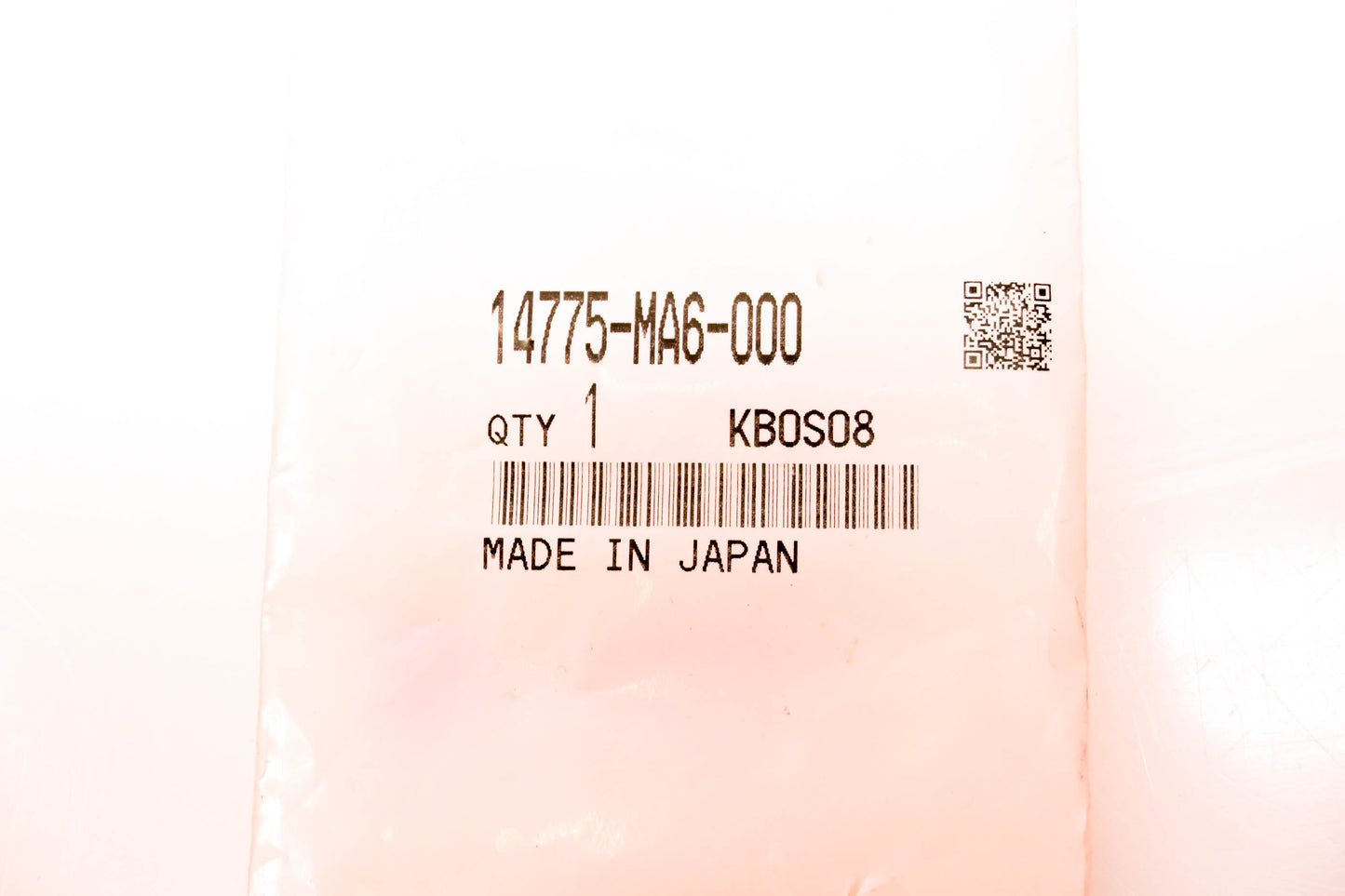 New OEM Honda 14775-MA6-000 Valve Seat NOS