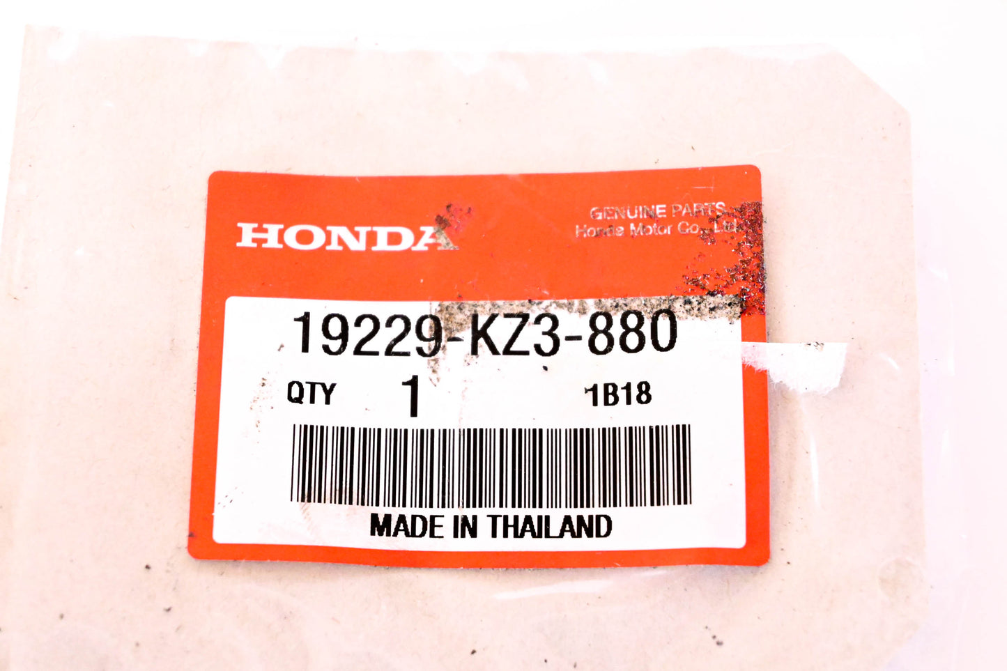 New OEM Honda 19229-KZ3-880 Water Pump Cover Gasket NOS