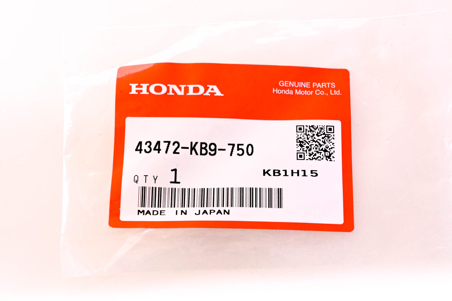 New OEM Honda 43472-KB9-750 Brake Rod Spring NOS