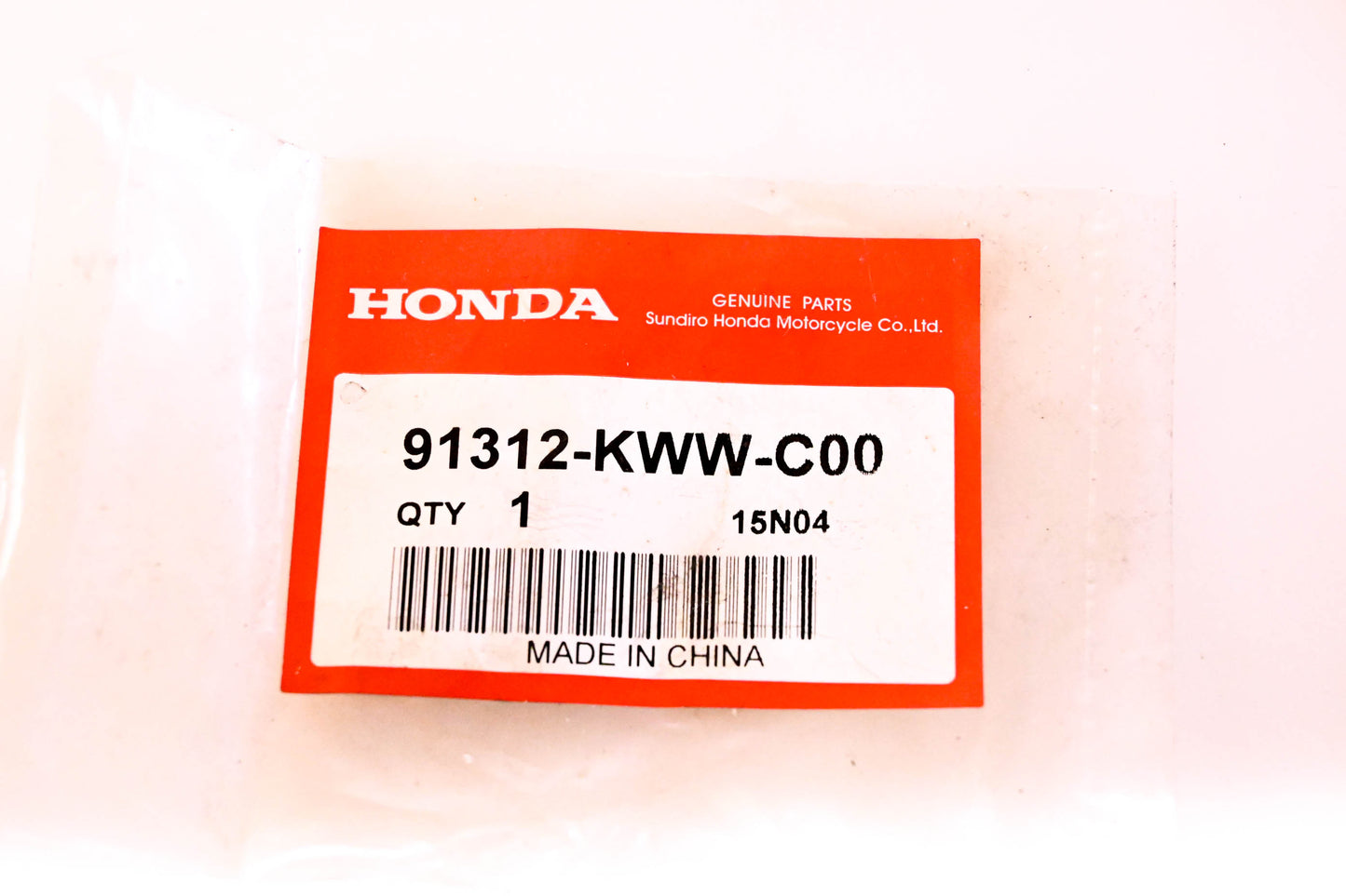New OEM Honda 91312-KWW-C00 Left Crankcase O-Ring NOS
