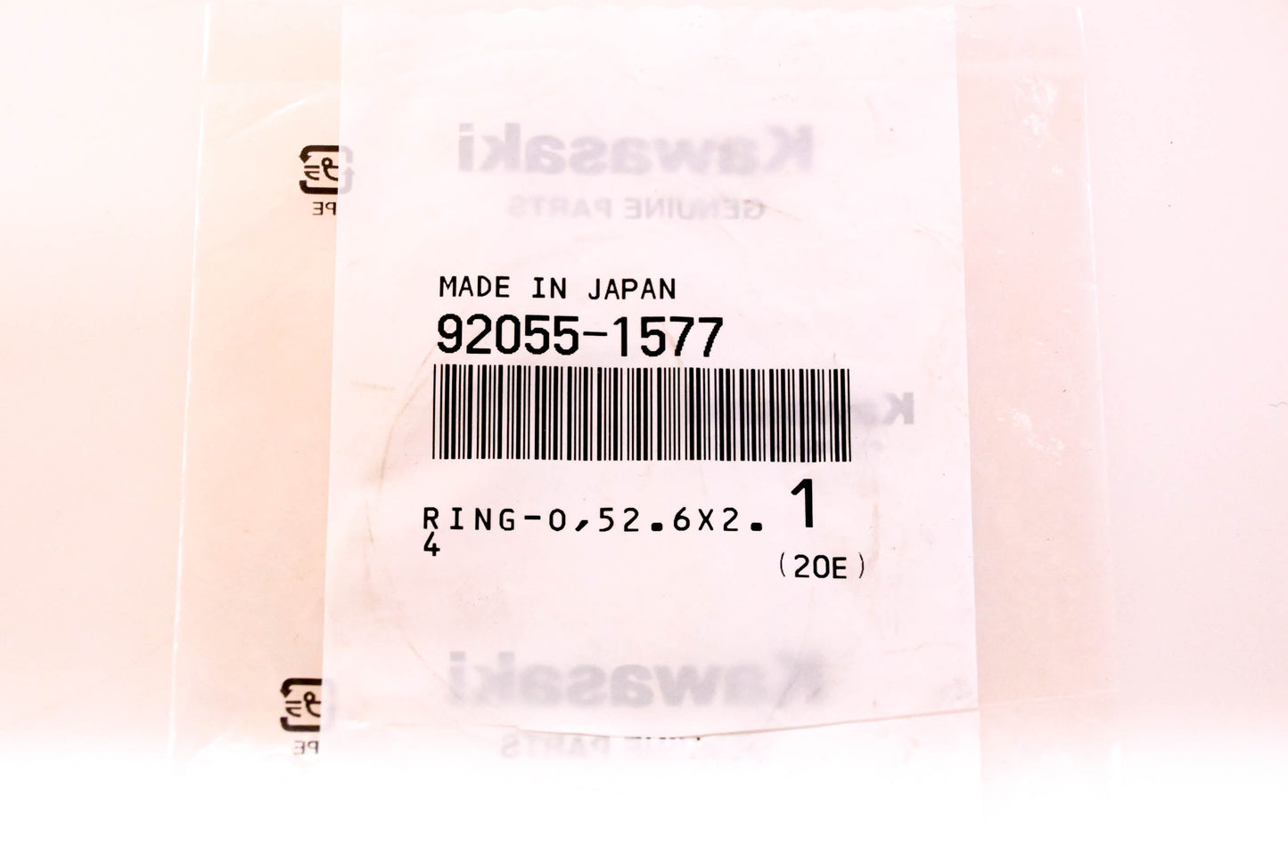 New OEM Kawasaki 92055-1577 O-Ring NOS
