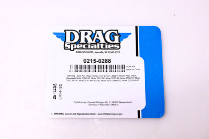 Drag Specialties 0215-0288, 25-1405 Wheel Bearing Kit NOS