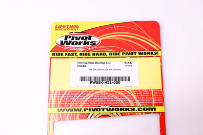 Pivot Works PWSSK-H21-000 Steering Stem Bearing Kit NOS