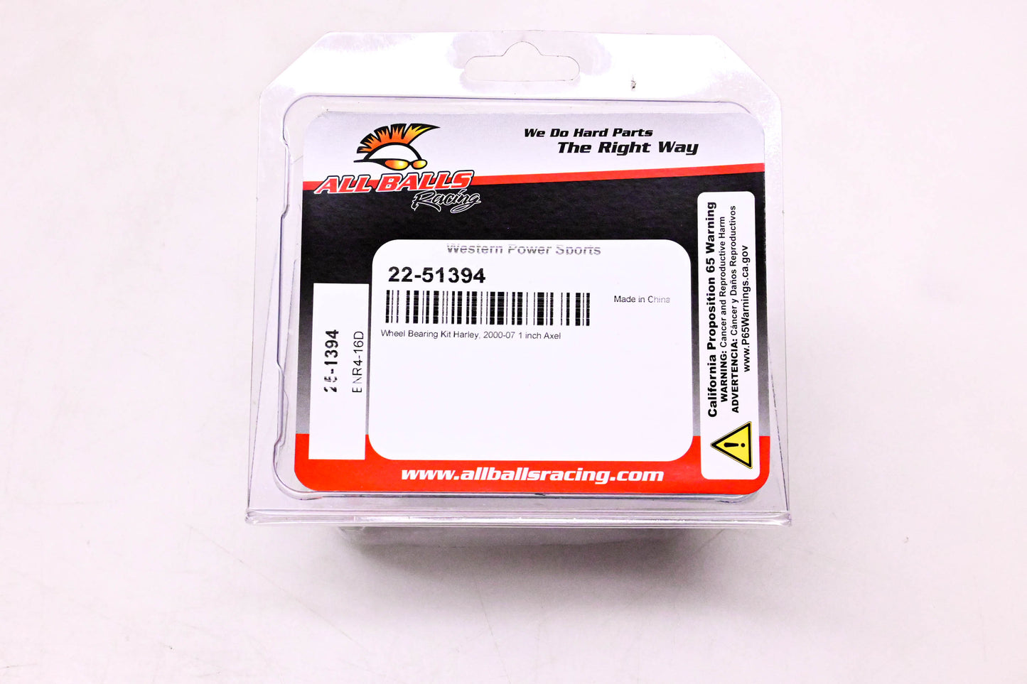 All Balls 22-51394, 25-1394 Wheel Bearing Kit NOS