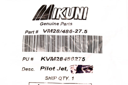 Mikuni VM28/486-27.5, KVM28486275 Pilot Jet NOS