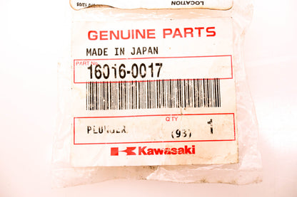 New OEM Kawasaki 16016-0017 Plunger NOS