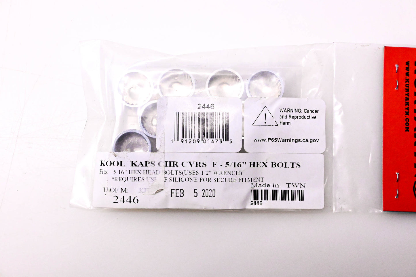Kuryakyn 2446 Kool Kap Kit NOS