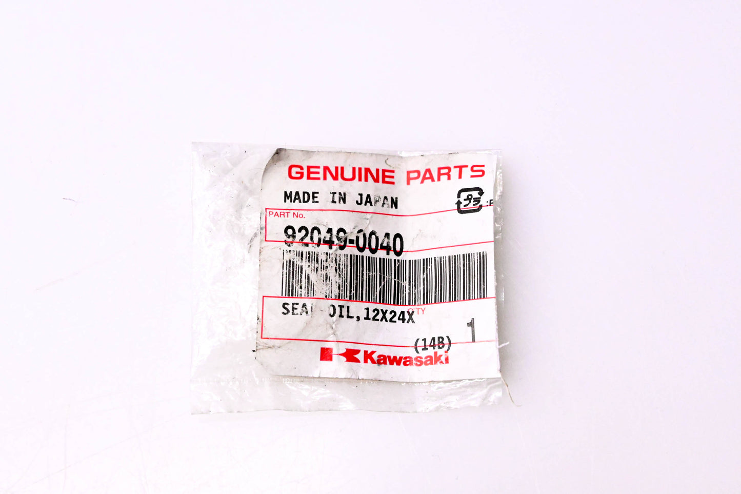 New OEM Kawasaki 92049-0040 Oil Seal NOS