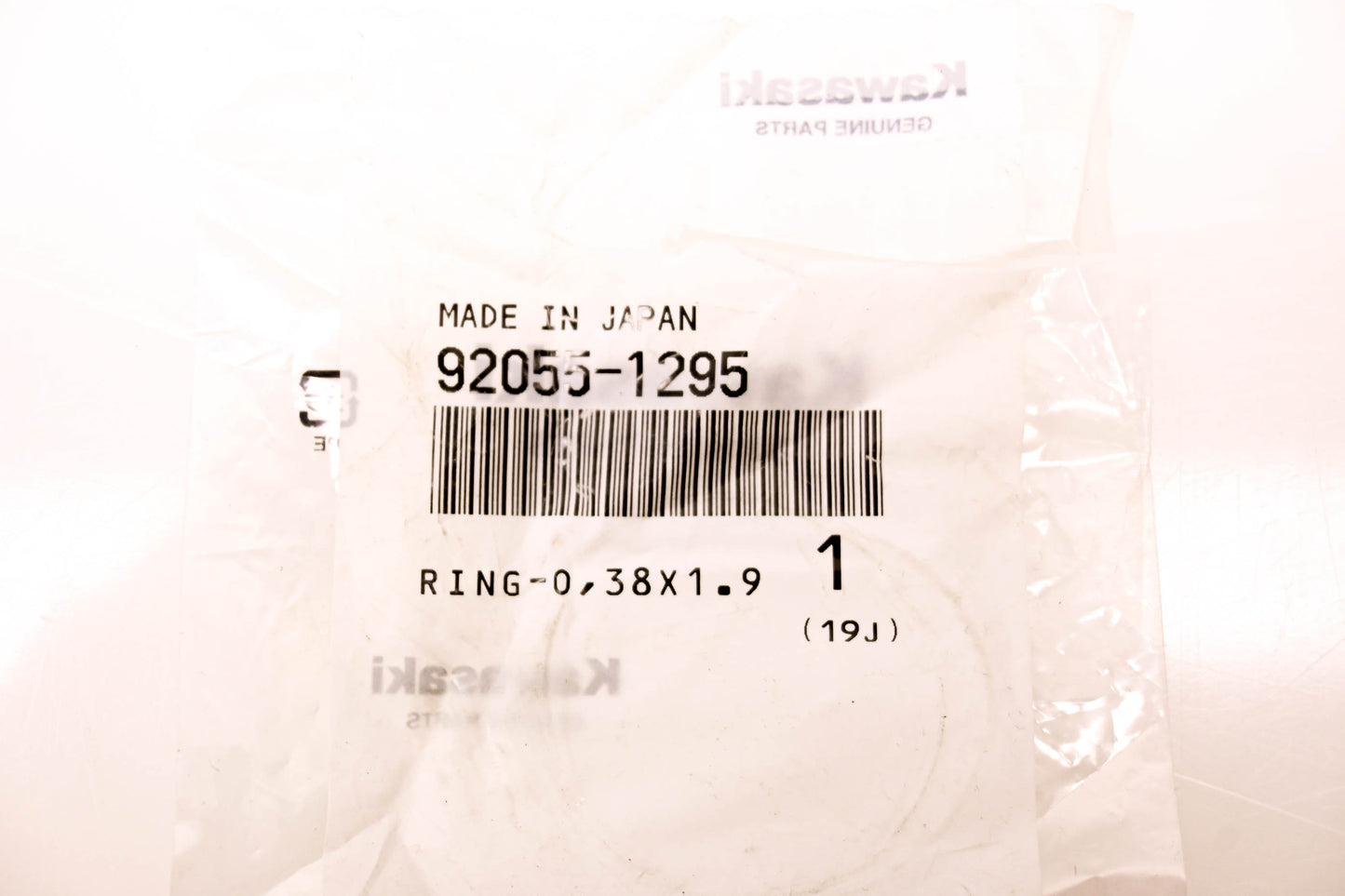 New OEM Kawasaki 92055-1295 O-ring NOS