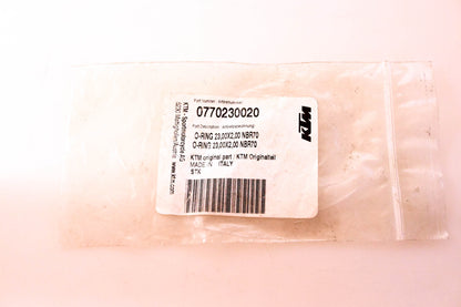 New OEM KTM 0770230020 O-Ring NOS