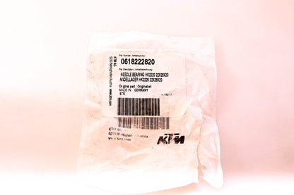 New OEM KTM 0618222820, A16217 Needle Bearing NOS