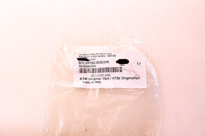 New OEM KTM 0025080306, BTLVP0025080306 Hexagon Screw NOS