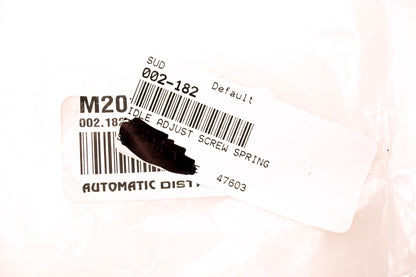 Automatic Distributors 002-182 Idle Adjust Screw Spring NOS