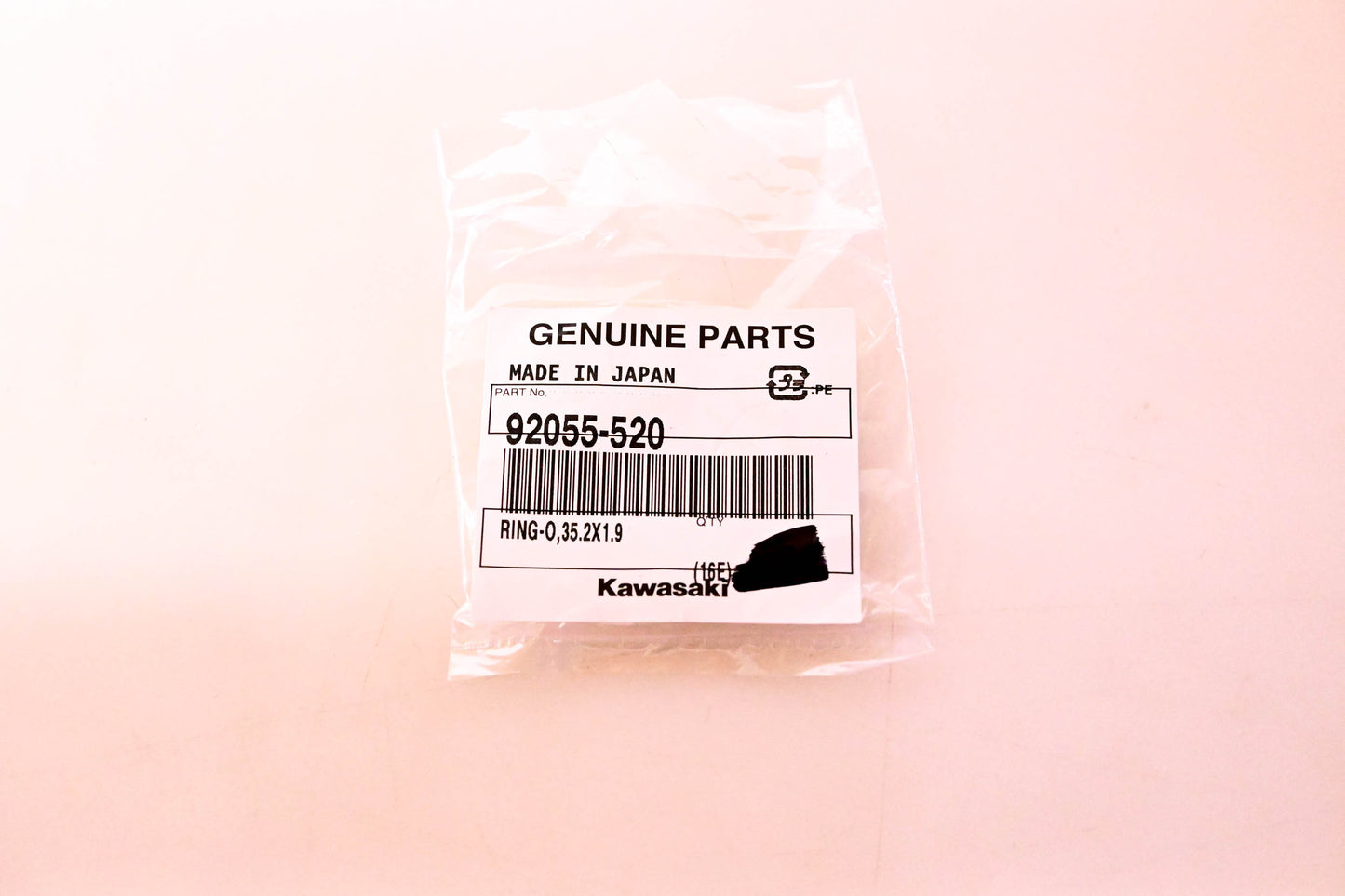 New OEM Kawasaki 92055-520 O-Ring NOS