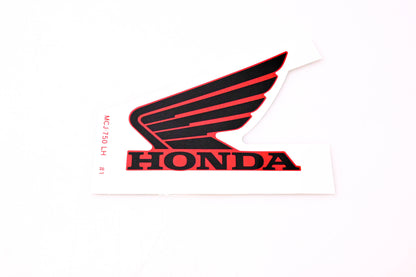 New OEM Honda 64852-MCJ-750ZA Left Side Tank Mark NOS