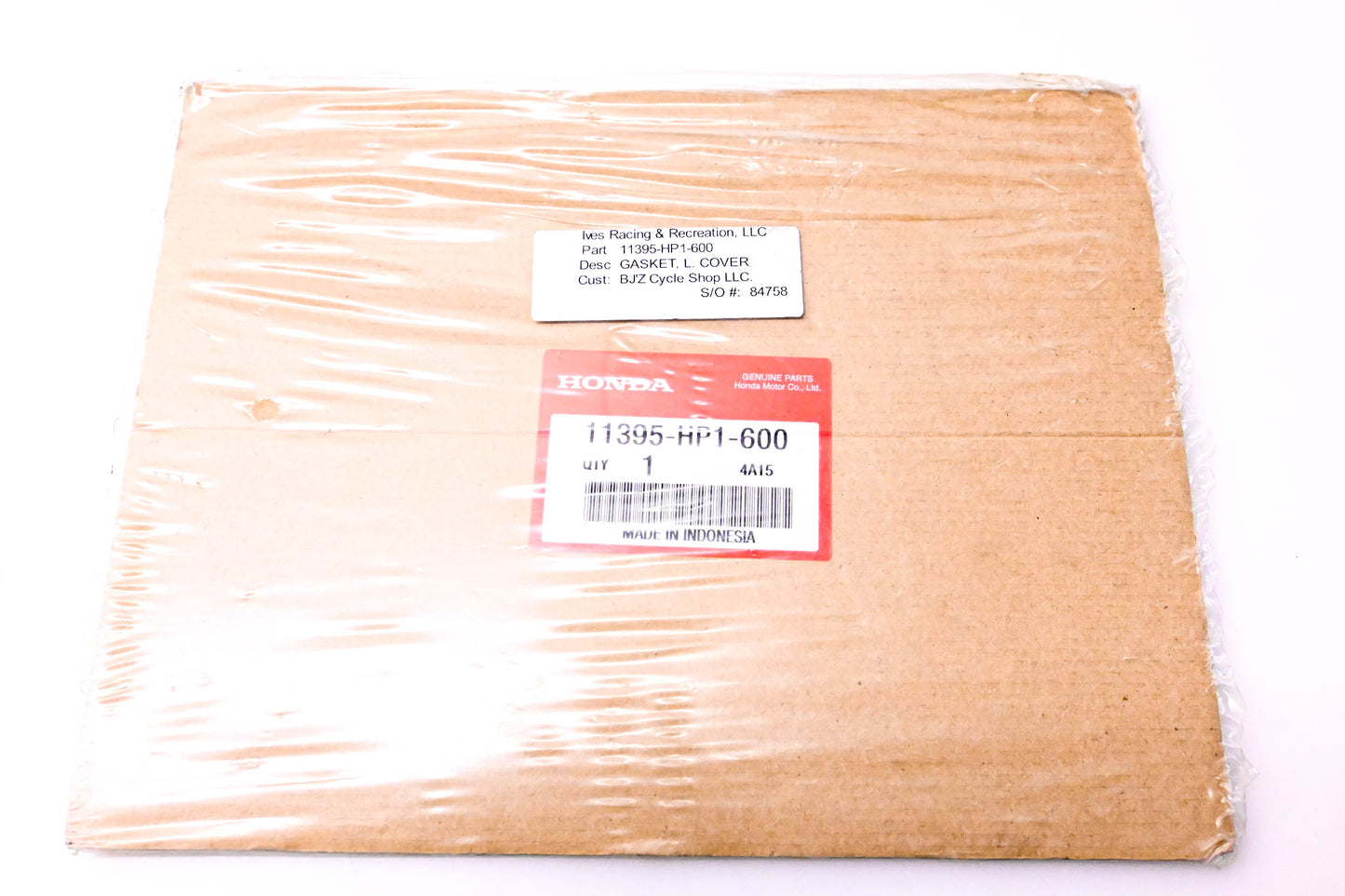New OEM Honda 11395-HP1-600 Left Cover Gasket NOS