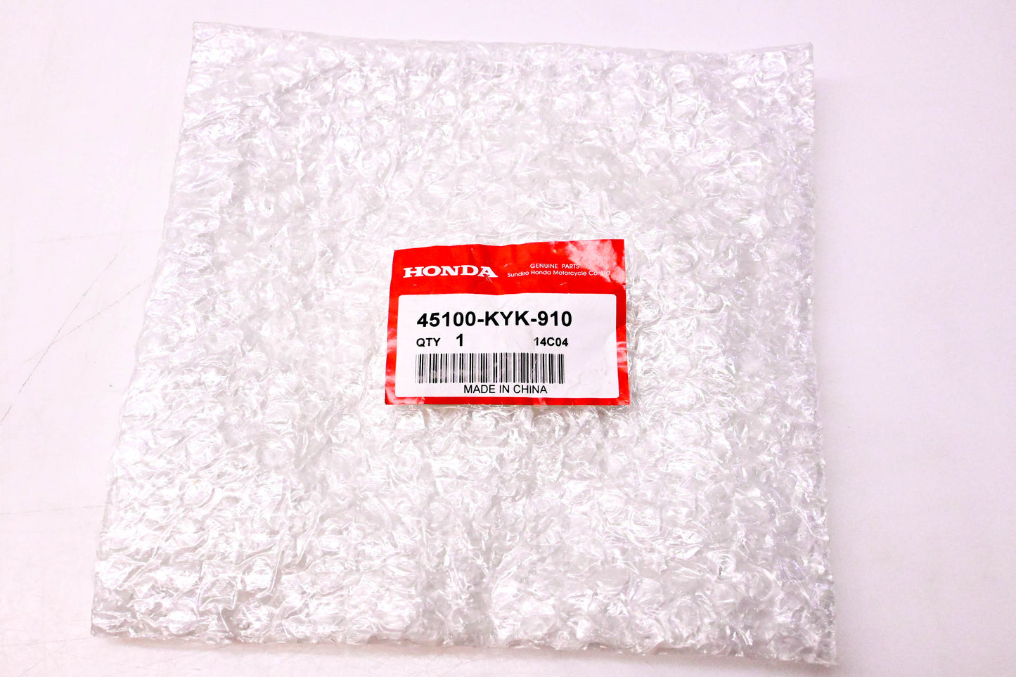 New OEM Honda 45100-KYK-910 Front Brake Panel Cover NOS