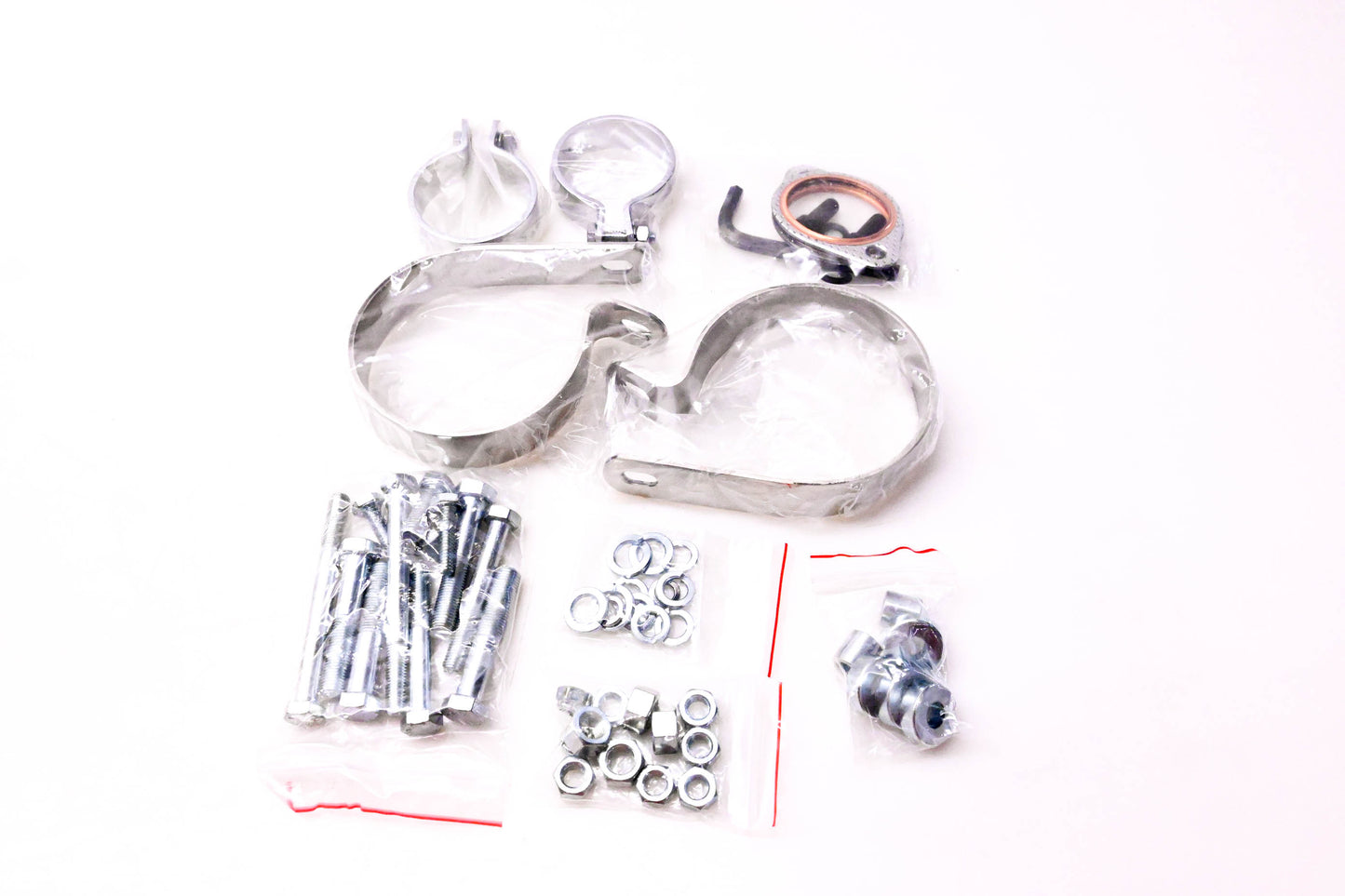 V-Twin 31-0708 Dual Exhaust Clamp Kit NOS