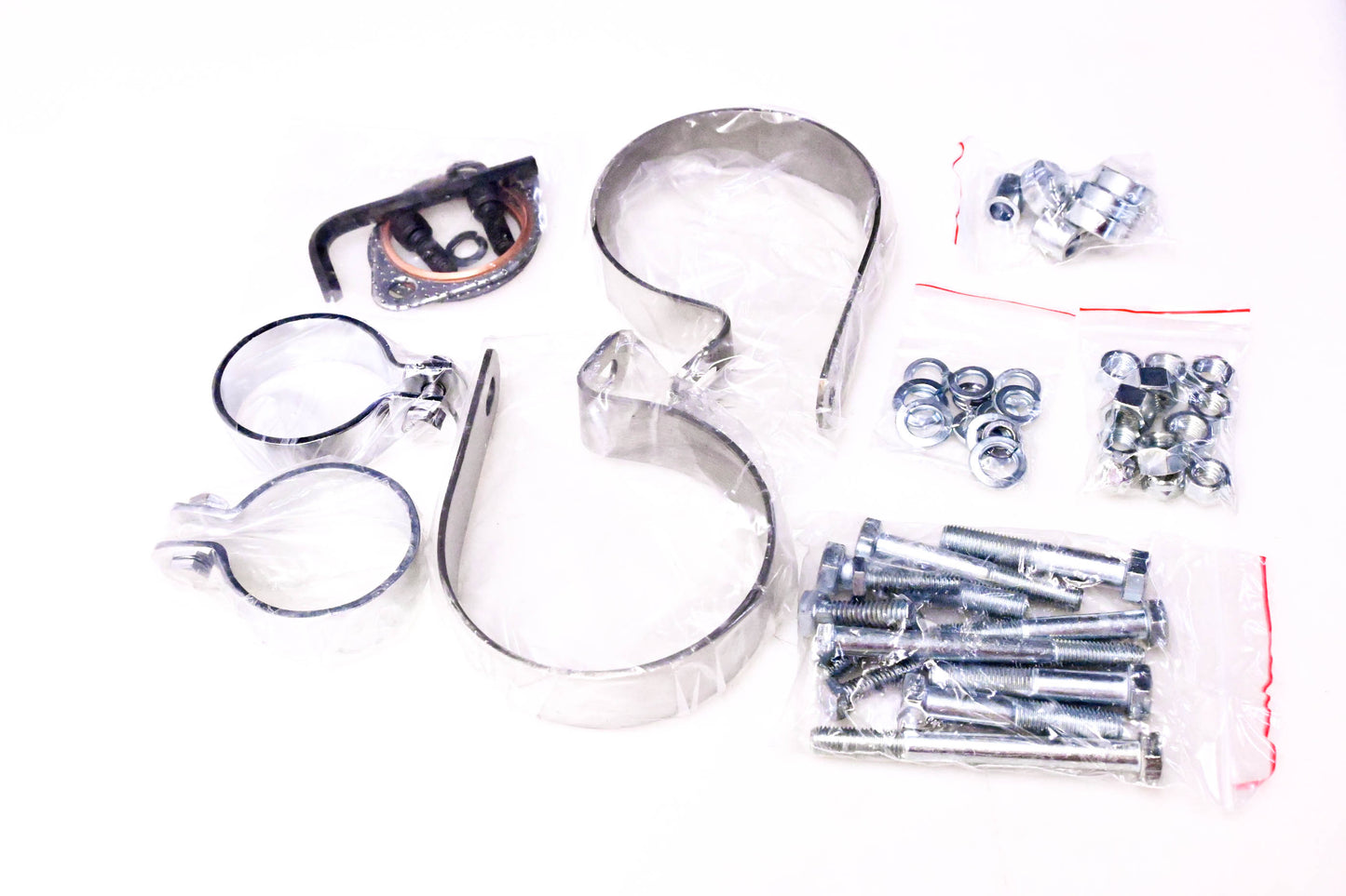 V-Twin 31-0708 Dual Exhaust Clamp Kit NOS