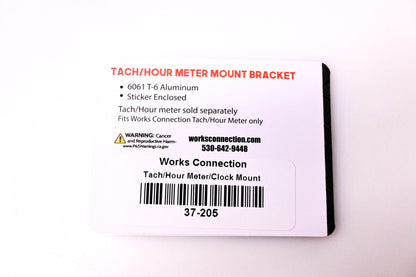 Works Connection 37-205 Tach/Hour Meter Mount Bracket NOS