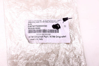 New OEM KTM 50203030090 Chain Adjuster Bolt NOS